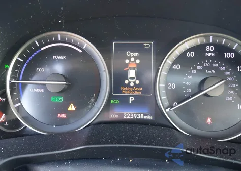 2016 Lexus Es 300H z USA, uszkodzony, nr VIN JTHBW1GG8G2106001